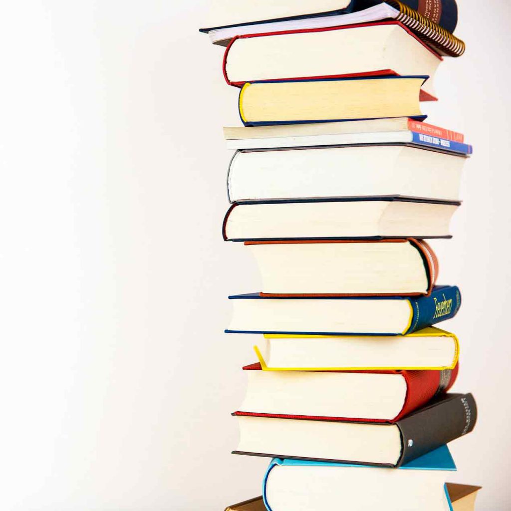 pila de libros